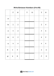 thumbnail of Write Between Numbers (0 to 50)