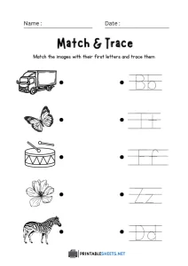 thumbnail of Match and Trace (B, T, F, Z, D)