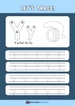 thumbnail of Trace and Write Uppercase and Lowercase Y y